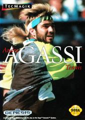 Andre Agassi Tennis - Used - (Incomplete) (Sega Genesis)