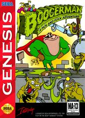 Boogerman A Pick and Flick Adventure - Used - (Complete) (Sega Genesis)