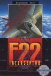 F-22 Interceptor - Used - (Incomplete) (Sega Genesis)