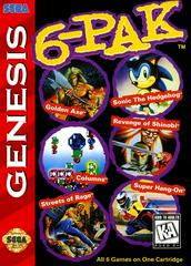 6-Pak - Used - (Incomplete) (Sega Genesis)