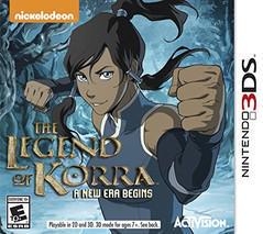 Legend of Korra: A New Era Begins - Used - (Complete) (Nintendo 3DS)