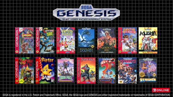 GENESIS GAMES