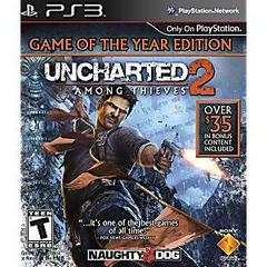 Uncharted 2: Among Thieves [Game of the Year] - Used - (Incomplete) (Playstation 3)