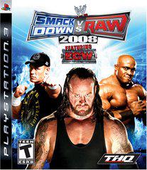 WWE Smackdown vs. Raw 2008 - Used - (Complete) (Playstation 3)