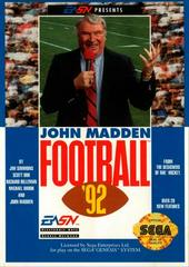 John Madden Football '92 - Used - (Incomplete) (Sega Genesis)