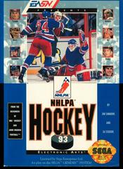 NHLPA Hockey '93 - Used - (Complete) (Sega Genesis)