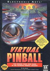 Virtual Pinball - Used - (Complete) (Sega Genesis)