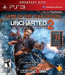 Uncharted 2: Among Thieves [Game of the Year Greatest Hits] - Used - (Complete) (Playstation 3)