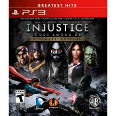 Injustice: Gods Among Us [Ultimate Edition Greatest Hits] - Used - (Complete) (Playstation 3)