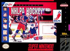 NHLPA Hockey '93 - Used - (Incomplete) (Super Nintendo)