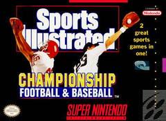 Sports Illustrated Championship Football & Baseball - Used - (Incomplete) (Super Nintendo)