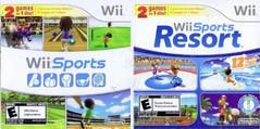 Wii Sports & Wii Sports Resort - Used - (Incomplete) (Wii)