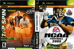 NCAA Football 2005 Top Spin Combo - Used - (Complete) (Xbox)