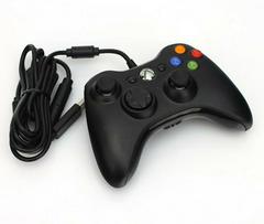 Black Xbox 360 Wired Controller - Used - (Incomplete) (Xbox 360)
