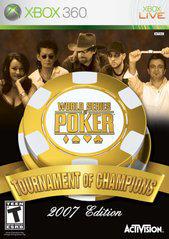 World Series of Poker Tournament of Champions 2007 - Used - (Incomplete) (Xbox 360)
