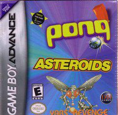 Pong / Asteroids / Yar's Revenge - Used - (Incomplete) (GameBoy Advance)