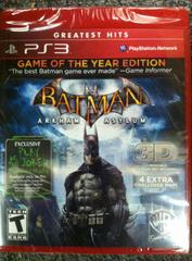 Batman: Arkham Asylum [Game of the Year Greatest Hits] - Used - (Complete) (Playstation 3)