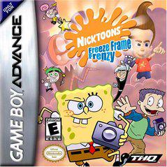 Nicktoons Freeze Frame Frenzy - Used - (Incomplete) (GameBoy Advance)