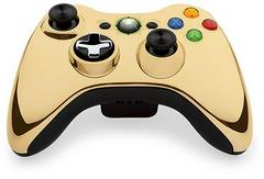 Gold Xbox 360 Wireless Controller - Used - (Incomplete) (Xbox 360)