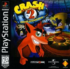 Crash Bandicoot 2 Cortex Strikes Back - Used - (Incomplete) (Playstation)