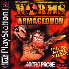 Worms Armageddon - Used - (Incomplete) (Playstation)