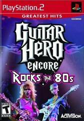 Guitar Hero Encore Rocks the 80's [Greatest Hits] - Used - (Complete) (Playstation 2)