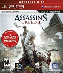 Assassin's Creed III [Greatest Hits] - Used - (Complete) (Playstation 3)