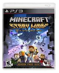 Minecraft: Story Mode Season Pass - Used - (Complete) (Playstation 3)