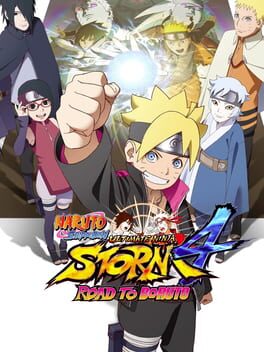 Naruto Shippuden Ultimate Ninja Storm 4 Road to Boruto - Used - (Complete) (Playstation 4)